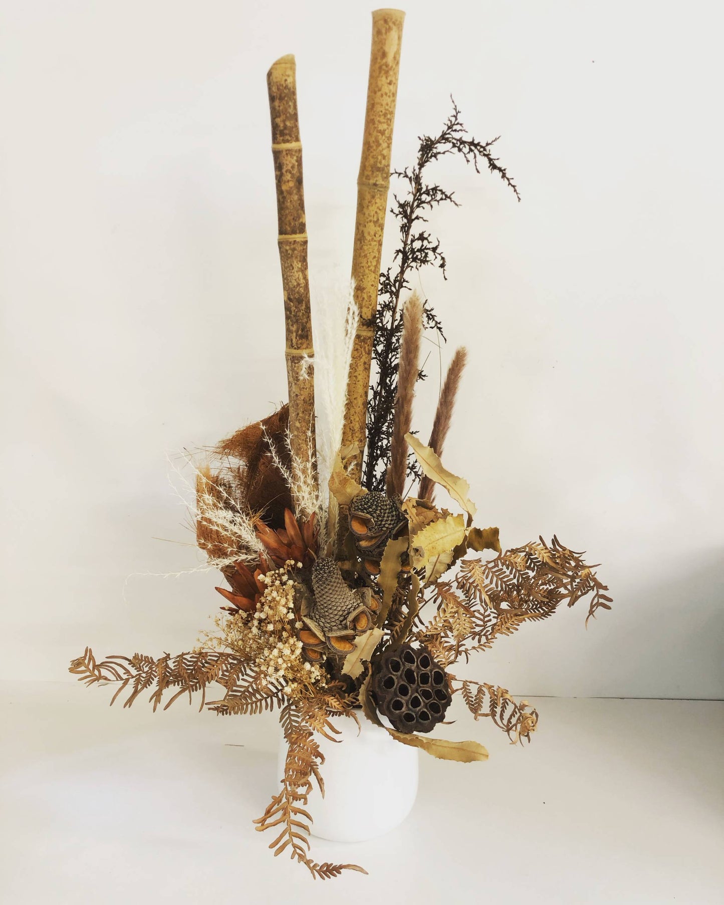 Dried flower arrangement for delivery on the Sunshine coast