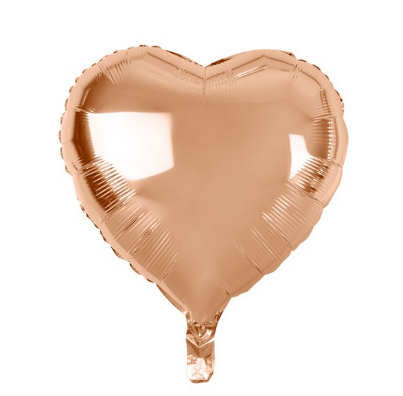 Hart Balloon rose gold 